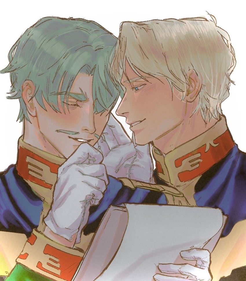 char aznable and challia bull (gundam and 1 more) drawn by thisis_heavenw7