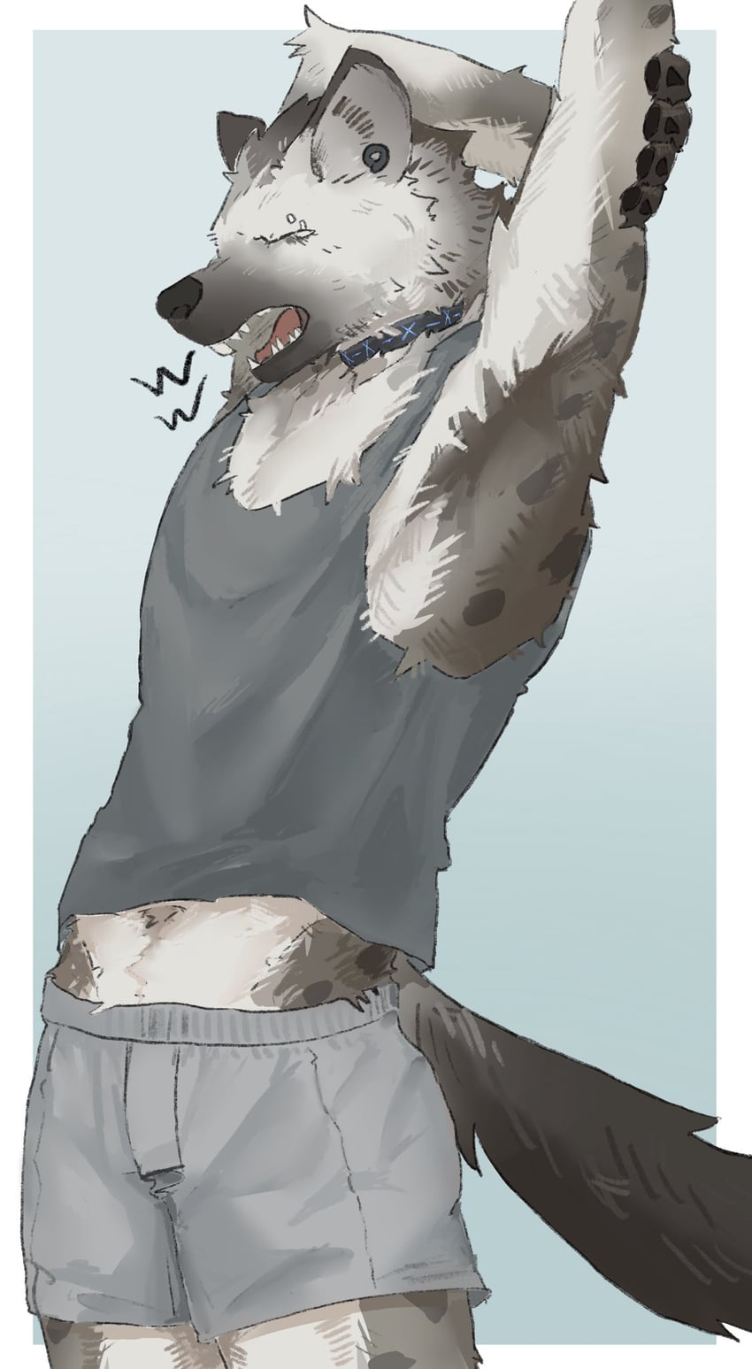 spot (arknights) drawn by w_a_t_e_r_b_e_d