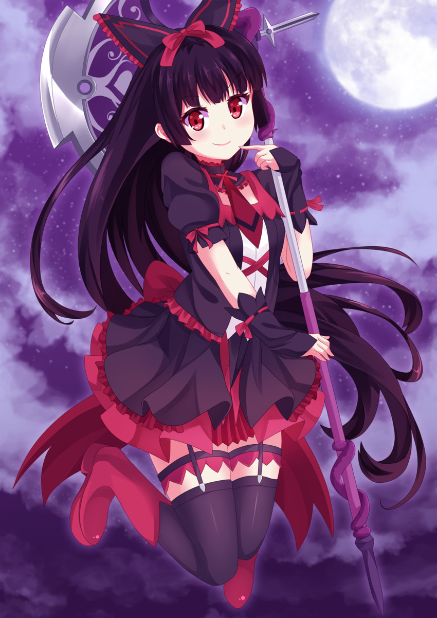 rory mercury (gate - jieitai ka no chi nite kaku tatakaeri) drawn by chrisandita