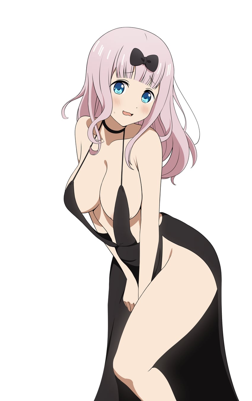 fujiwara chika (kaguya-sama wa kokurasetai ~tensai-tachi no renai zunousen~) drawn by coro_fae