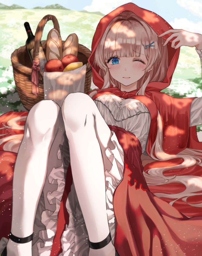 little red riding hood (original and 1 more) drawn by ueng