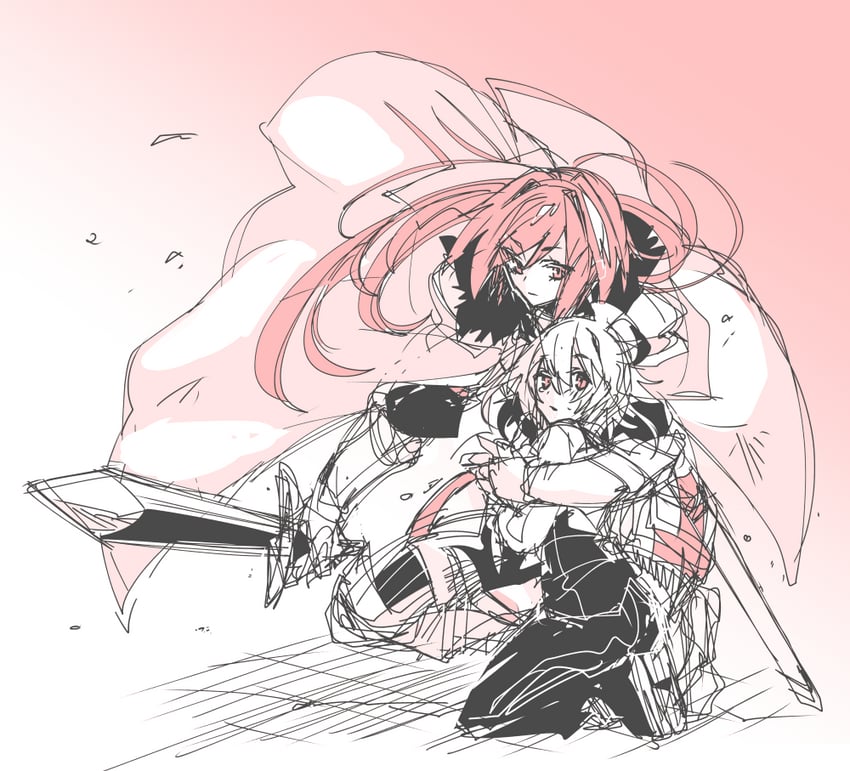 astolfo and sieg (fate and 1 more) drawn by haoro
