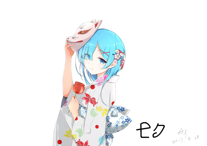 rem (re:zero kara hajimeru isekai seikatsu) drawn by aiqing