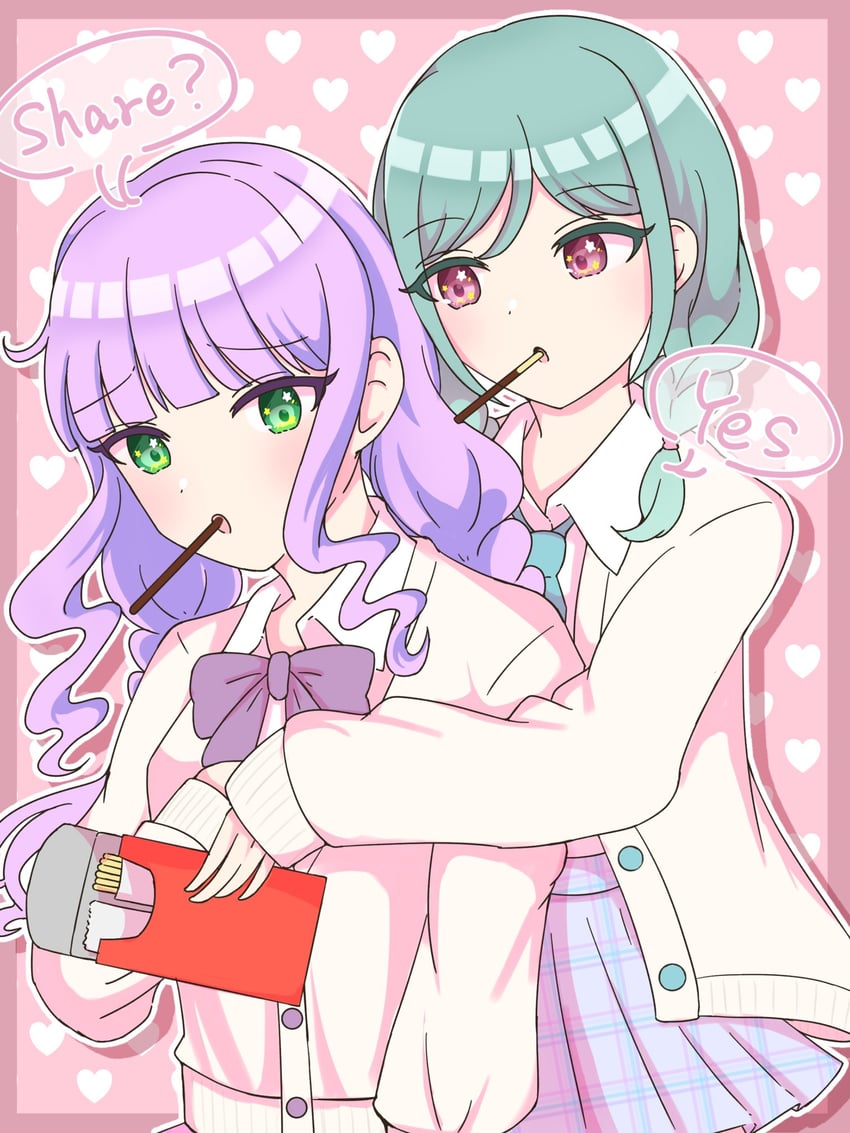 wien margarete and onitsuka tomari (love live! and 1 more) drawn by araha