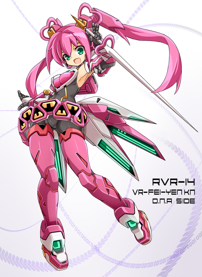 fei-yen (virtual on) drawn by karukan_(monjya)
