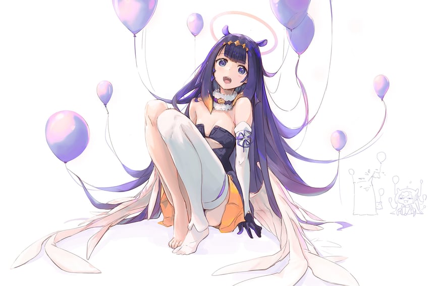 ninomae ina'nis and takodachi (hololive and 1 more) drawn by tallgeese_(lgeesel)