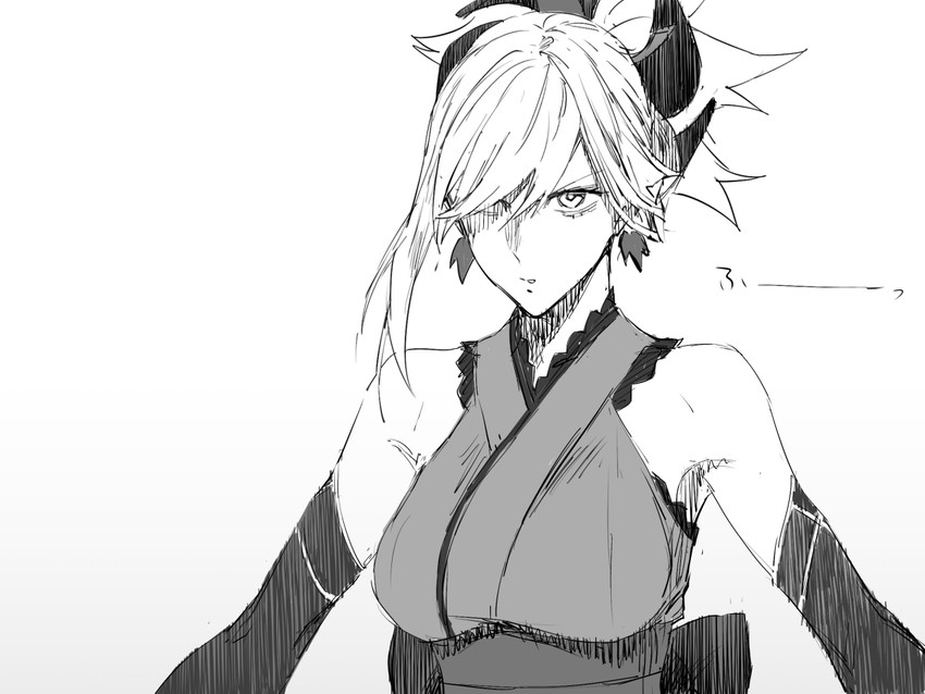 miyamoto musashi (fate and 1 more) drawn by nakuta