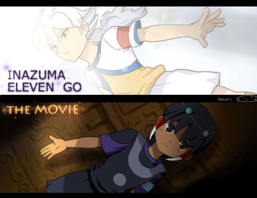 hakuryuu and shuu (inazuma eleven and 2 more) drawn by mizuhara_aki