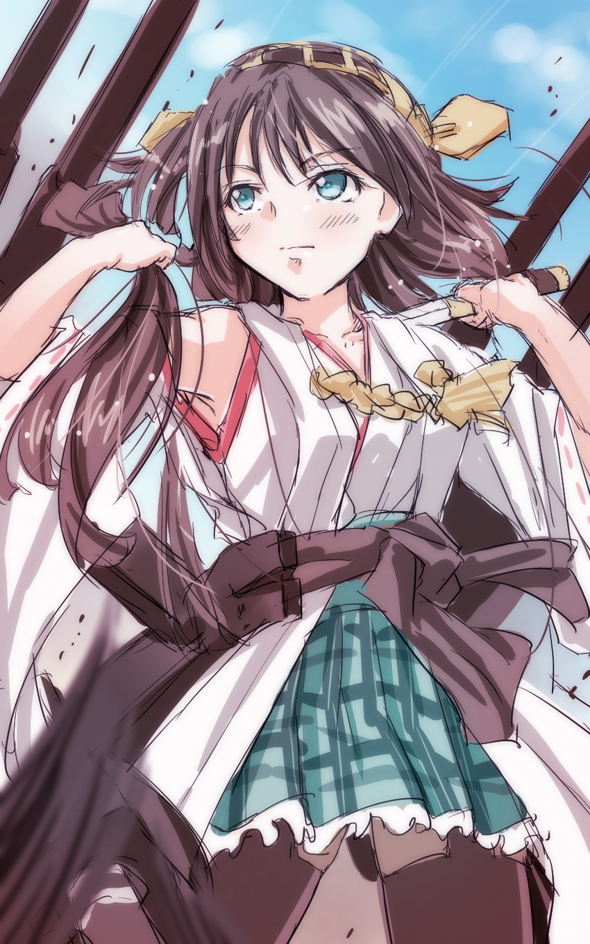 hiei (kantai collection) drawn by tsukineko