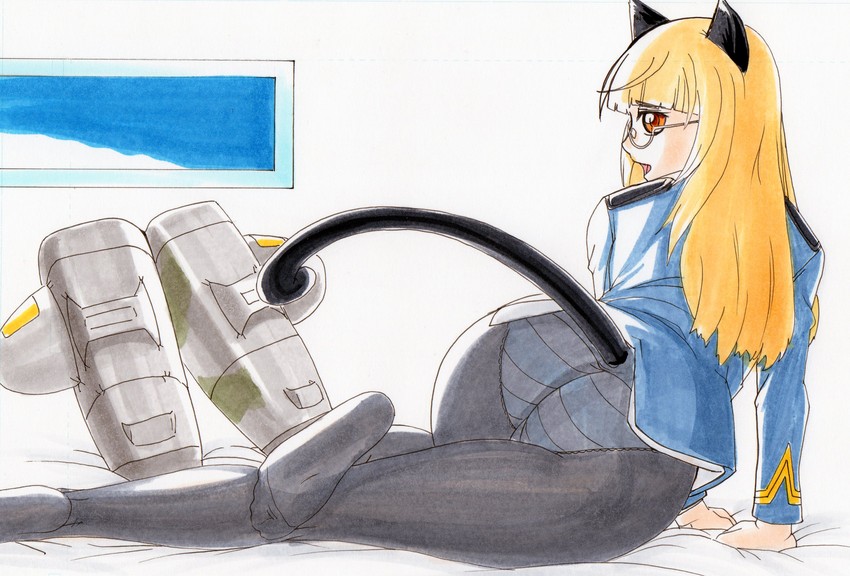 perrine h. clostermann (world witches series and 1 more) drawn by hayami_jin