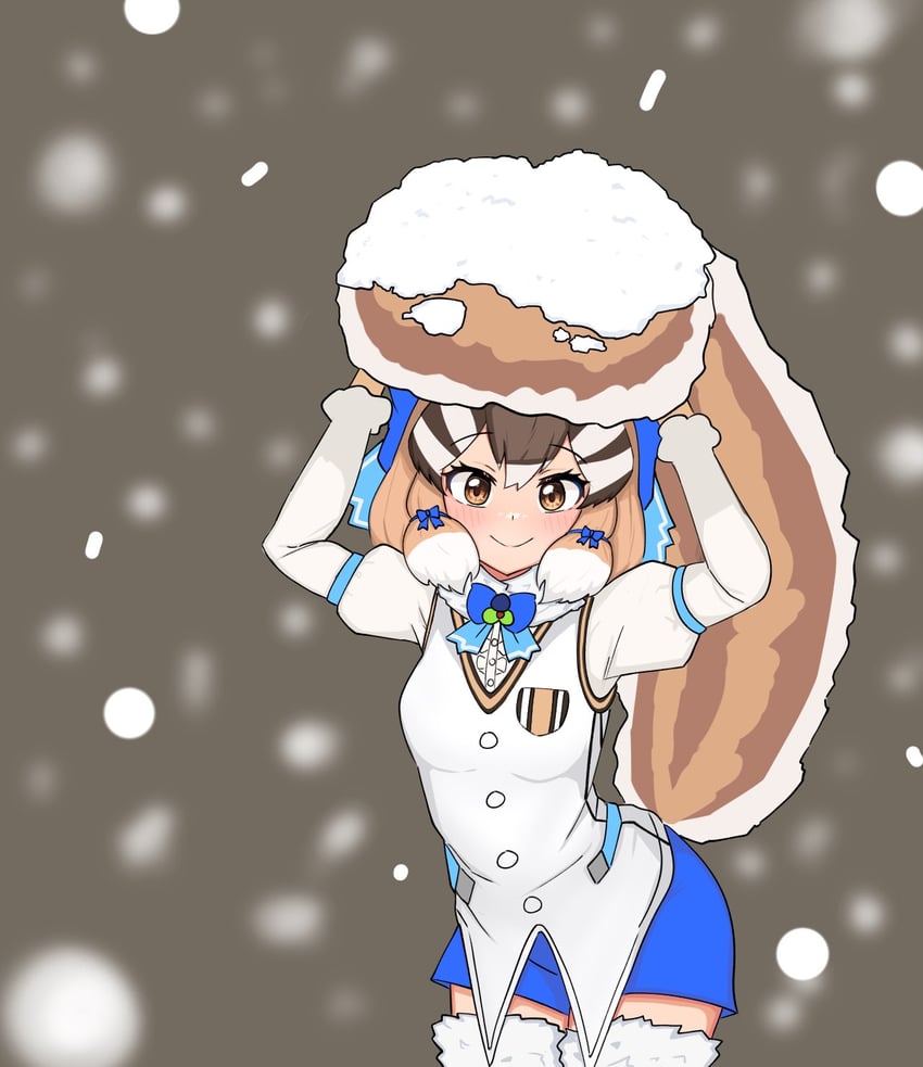 siberian chipmunk (kemono friends and 1 more) drawn by tengt_e