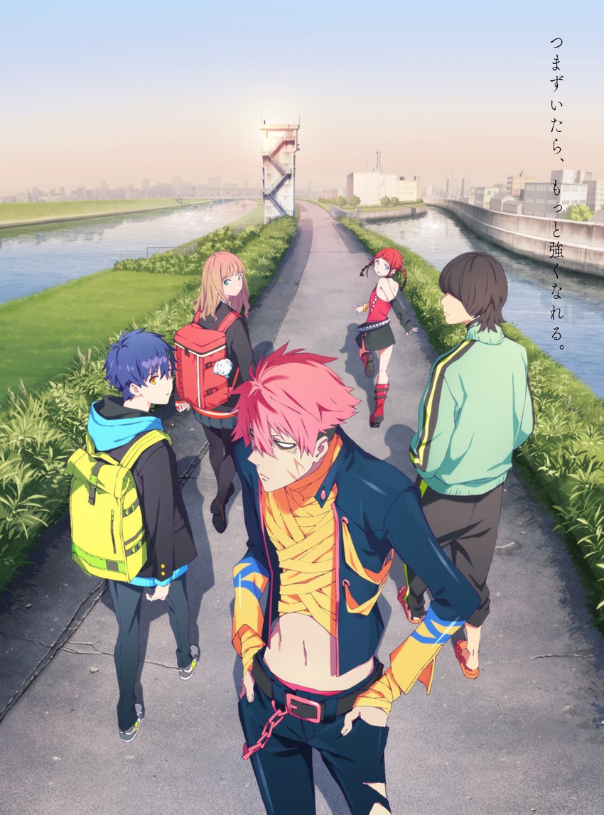 minami yume, asanaka yomogi, asukagawa chise, gauma, and yamanaka koyomi (gridman universe and 1 more)