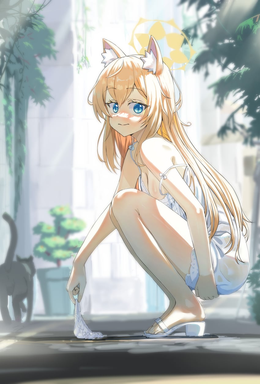 mari (blue archive) drawn by soramiruku