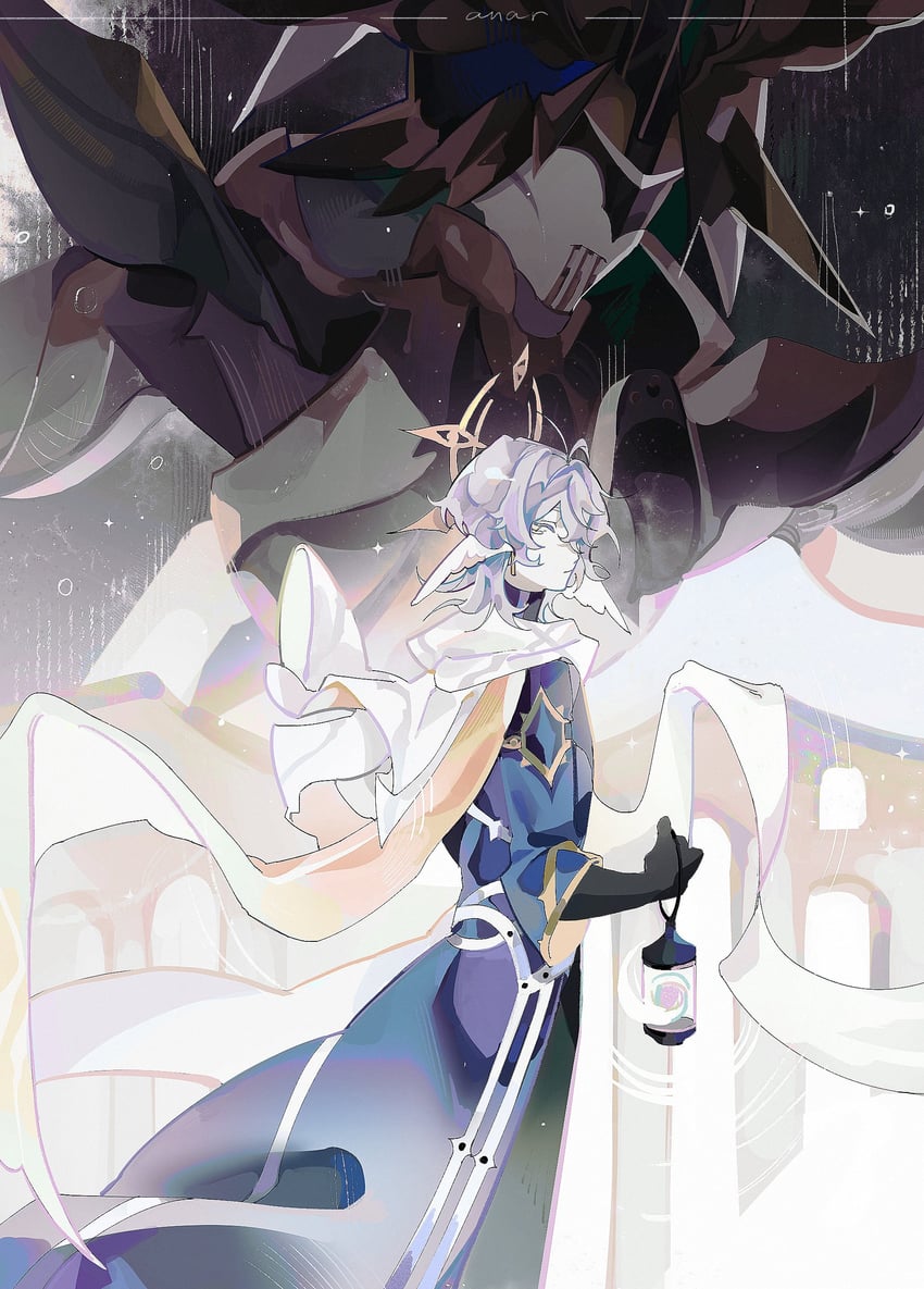 sunday and septimus (honkai and 1 more) drawn by anar_9158