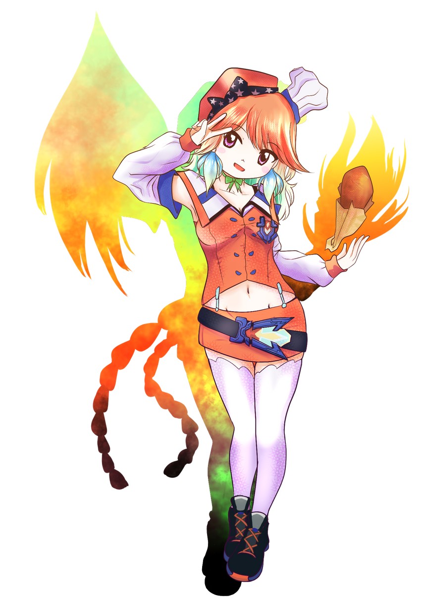takanashi kiara (touhou and 2 more) drawn by dr._addamelech