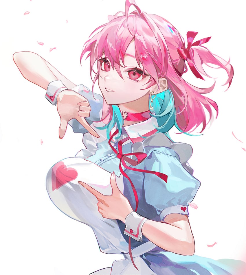 yumemi riamu (idolmaster and 2 more) drawn by moko_(moko/moko)