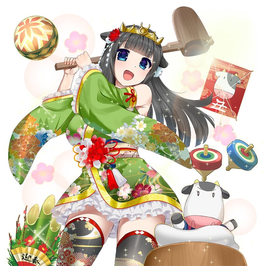 miru holstein (uchi no hime-sama ga ichiban kawaii) drawn by kusaka_souji