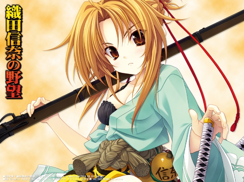 oda nobuna (oda nobuna no yabou and 1 more) drawn by miyama-zero