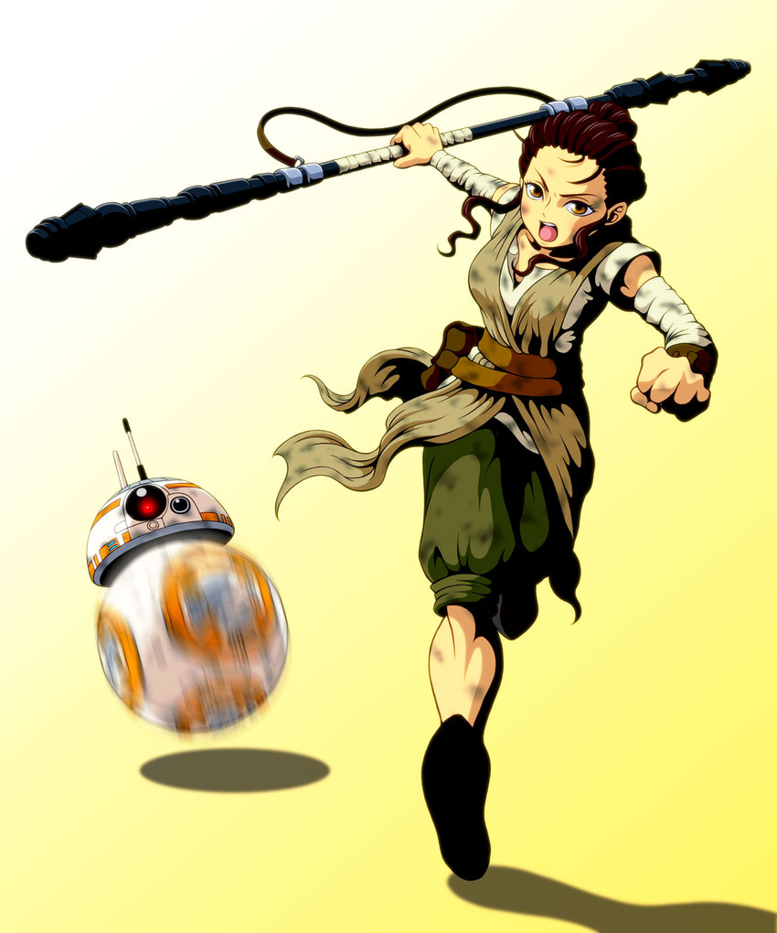 rey and bb-8 (star wars and 1 more) drawn by nu_~_p