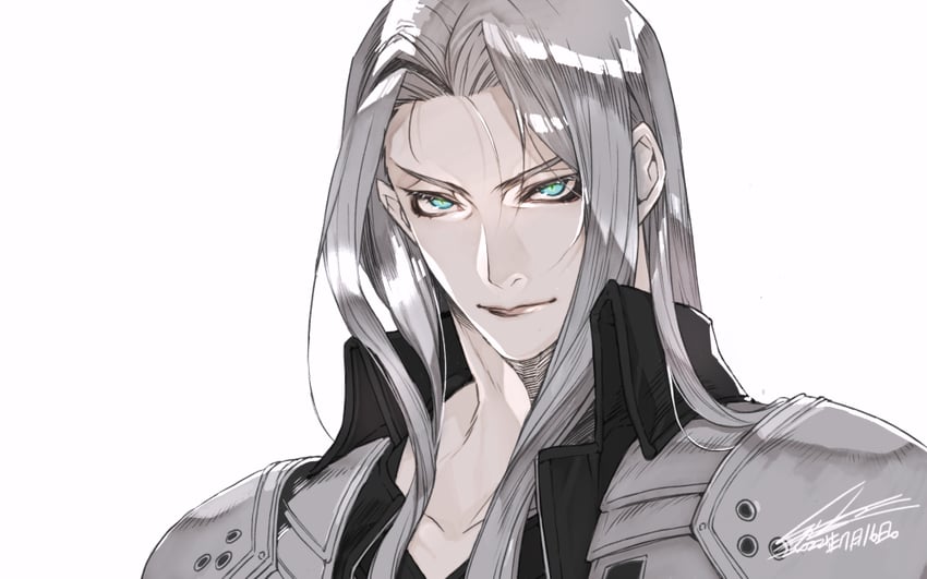 sephiroth (final fantasy and 1 more) drawn by hiryuu_(kugelcruor)