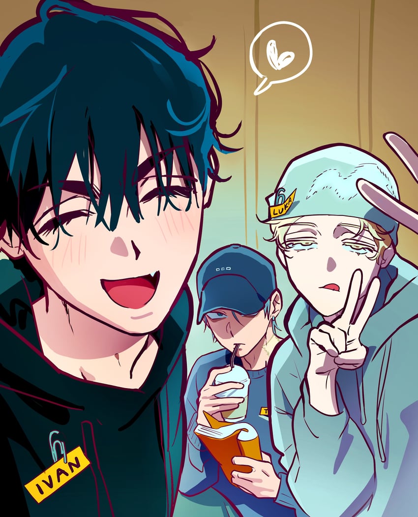 till, ivan, and luka (alien stage) drawn by vivinos