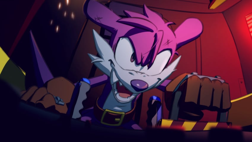 fang the sniper (sonic and 2 more) drawn by joeadok