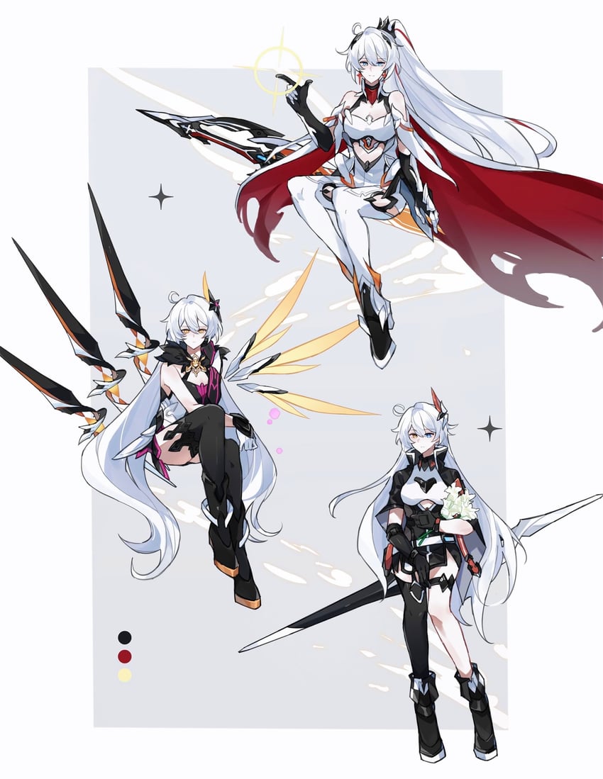 kiana kaslana (honkai and 1 more) drawn by shiying_no_yao