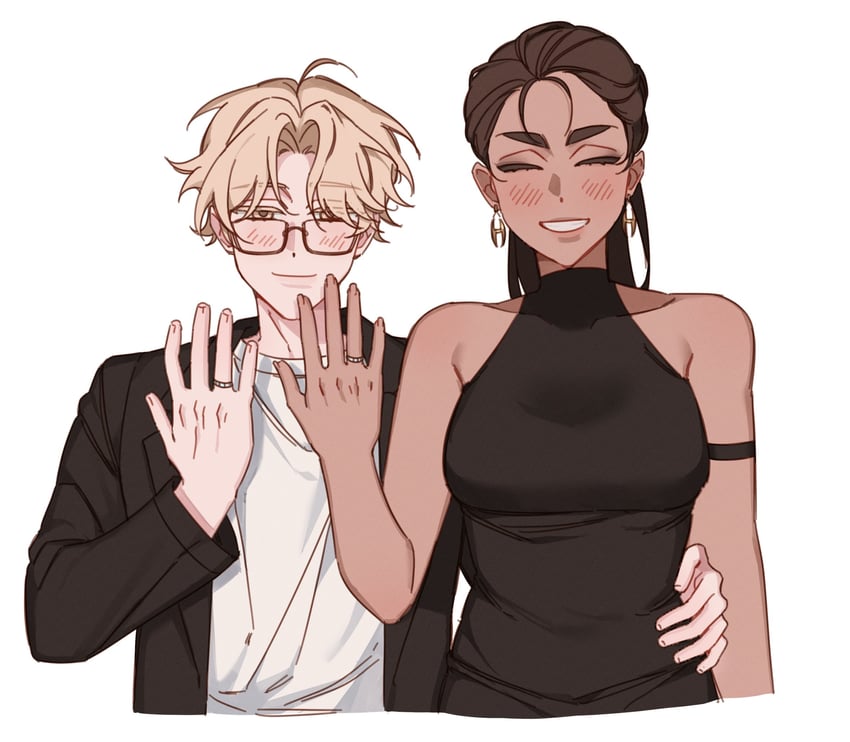 luka and hyuna (alien stage) drawn by majunjuu