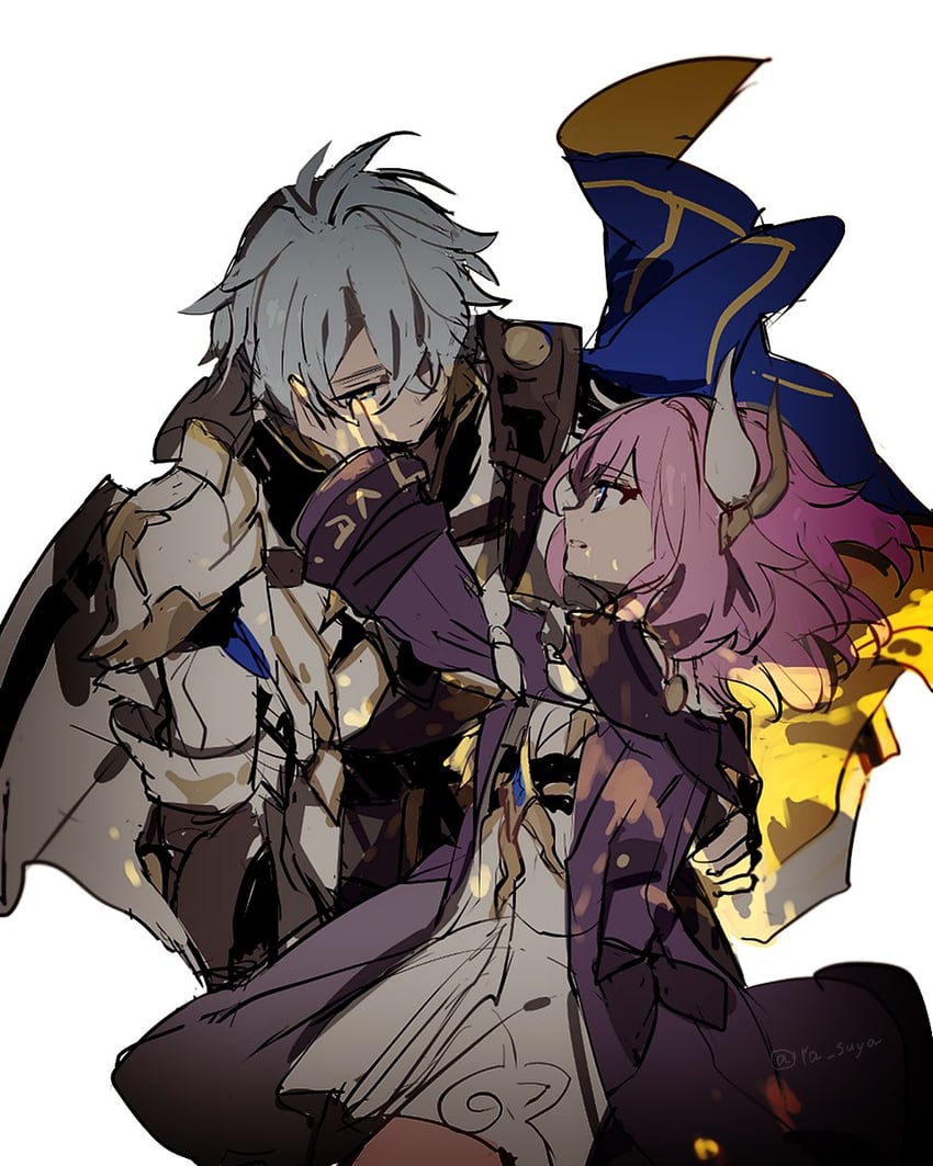 phainon and cyrene (honkai and 1 more) drawn by ra_suya