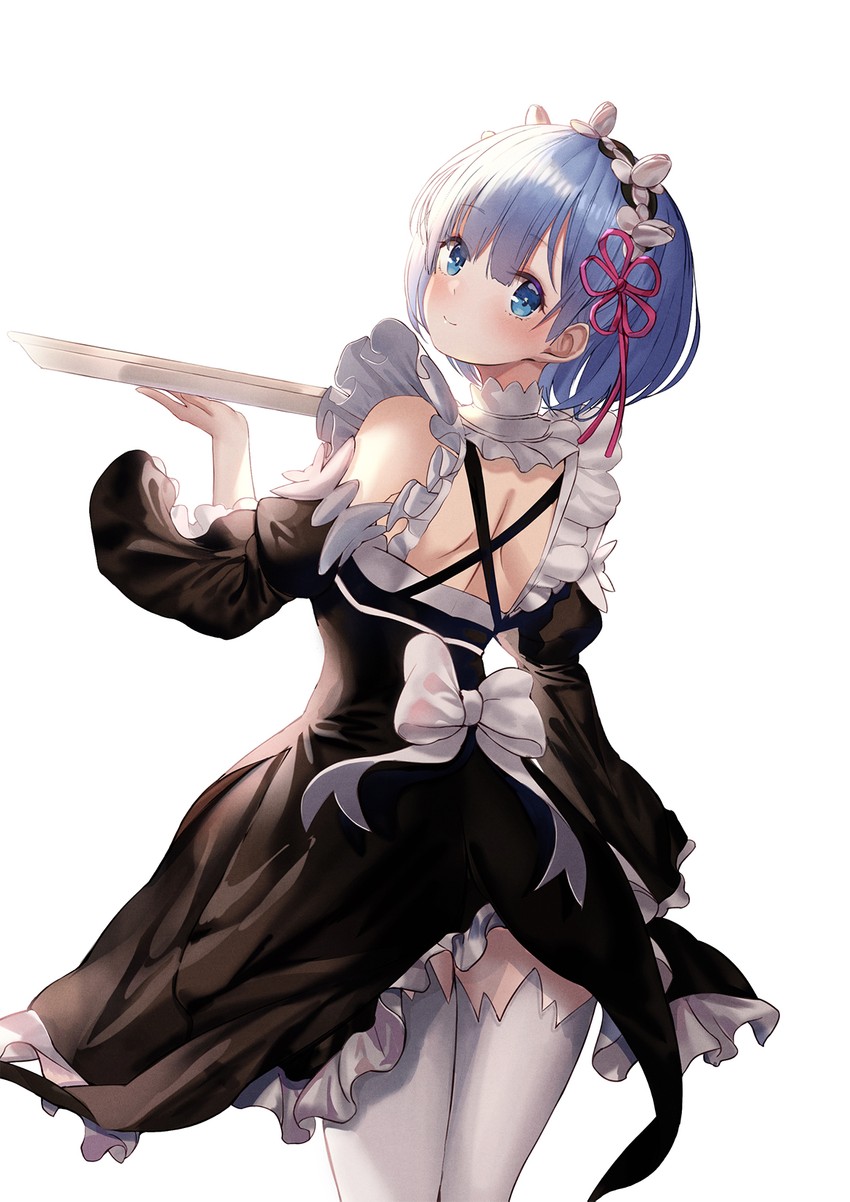 rem (re:zero kara hajimeru isekai seikatsu) drawn by sseyeng_(mgda7284)