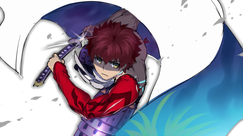 emiya shirou and senji muramasa (fate and 1 more) drawn by arrow_(tamawo222)