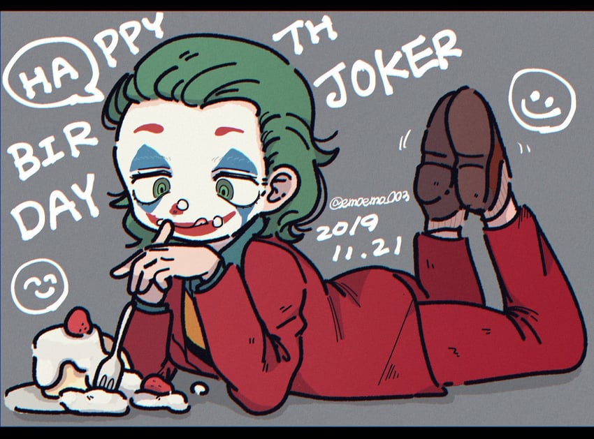 joker (dc comics and 2 more) drawn by moesaku6