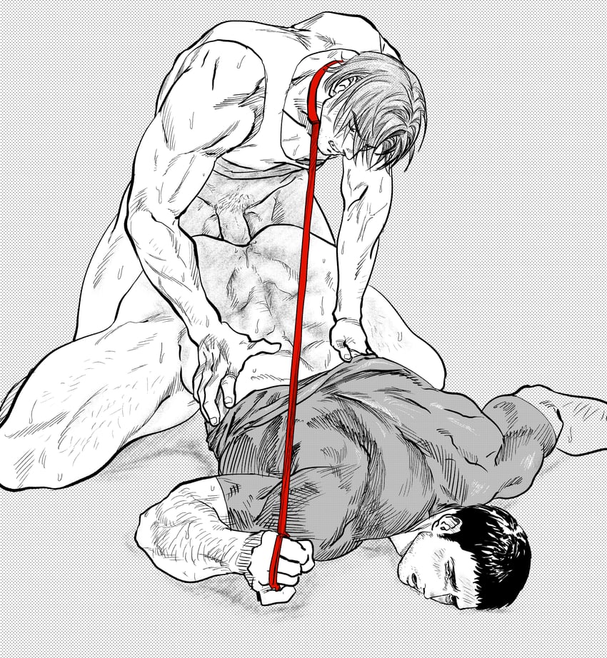 leon s. kennedy and chris redfield (resident evil and 1 more) drawn by 123456dyom