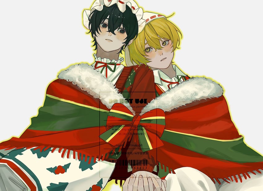 sinclair and yi sang (project moon and 1 more) drawn by shiroiusagi3