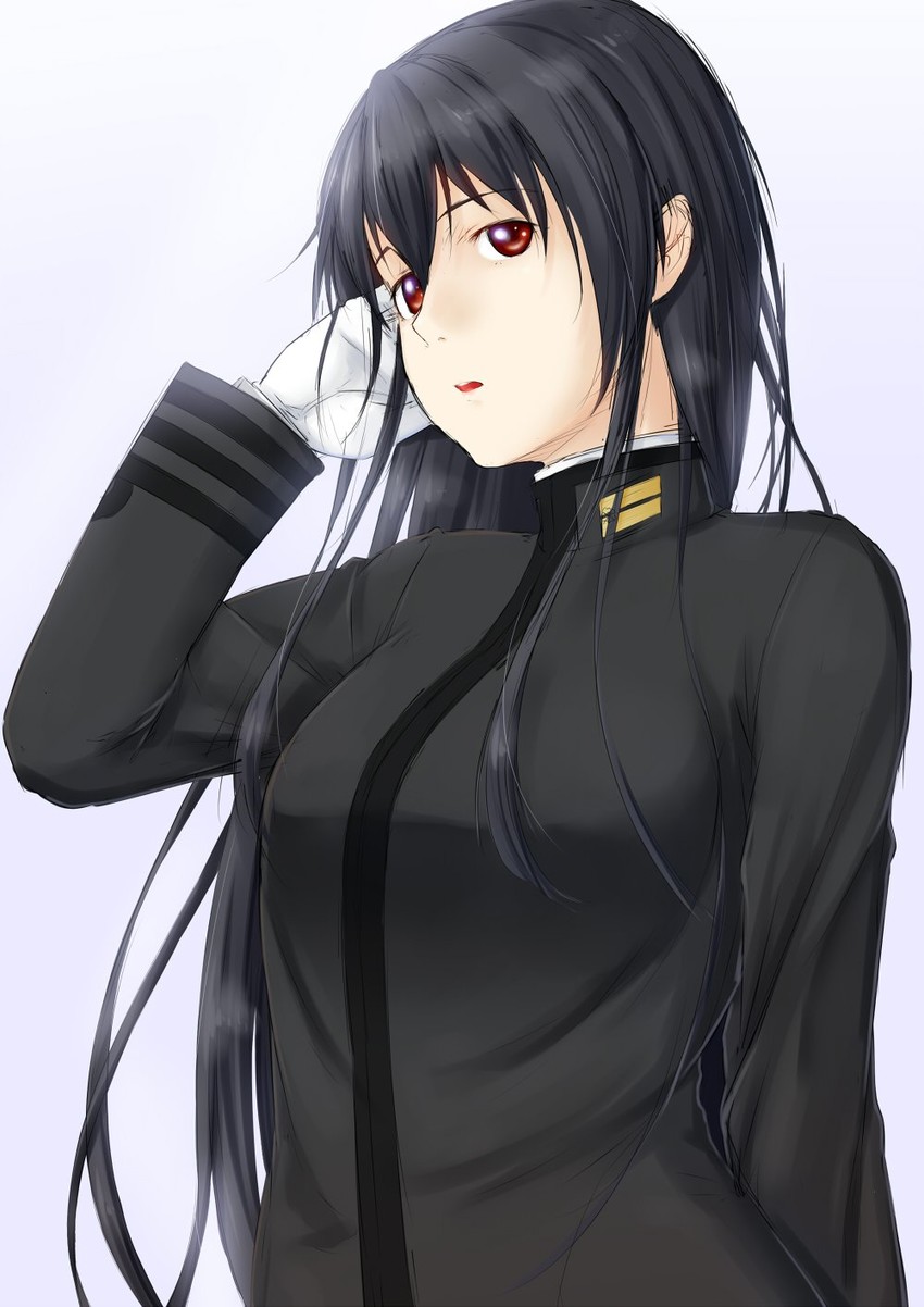 female admiral and tatebayashi sakurako (kantai collection) drawn by niwatazumi