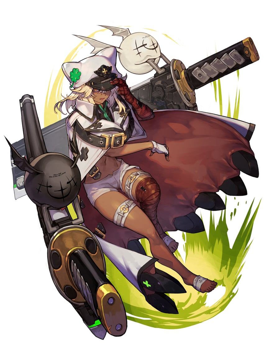 ramlethal valentine (guilty gear and 1 more) drawn by hungry_clicker