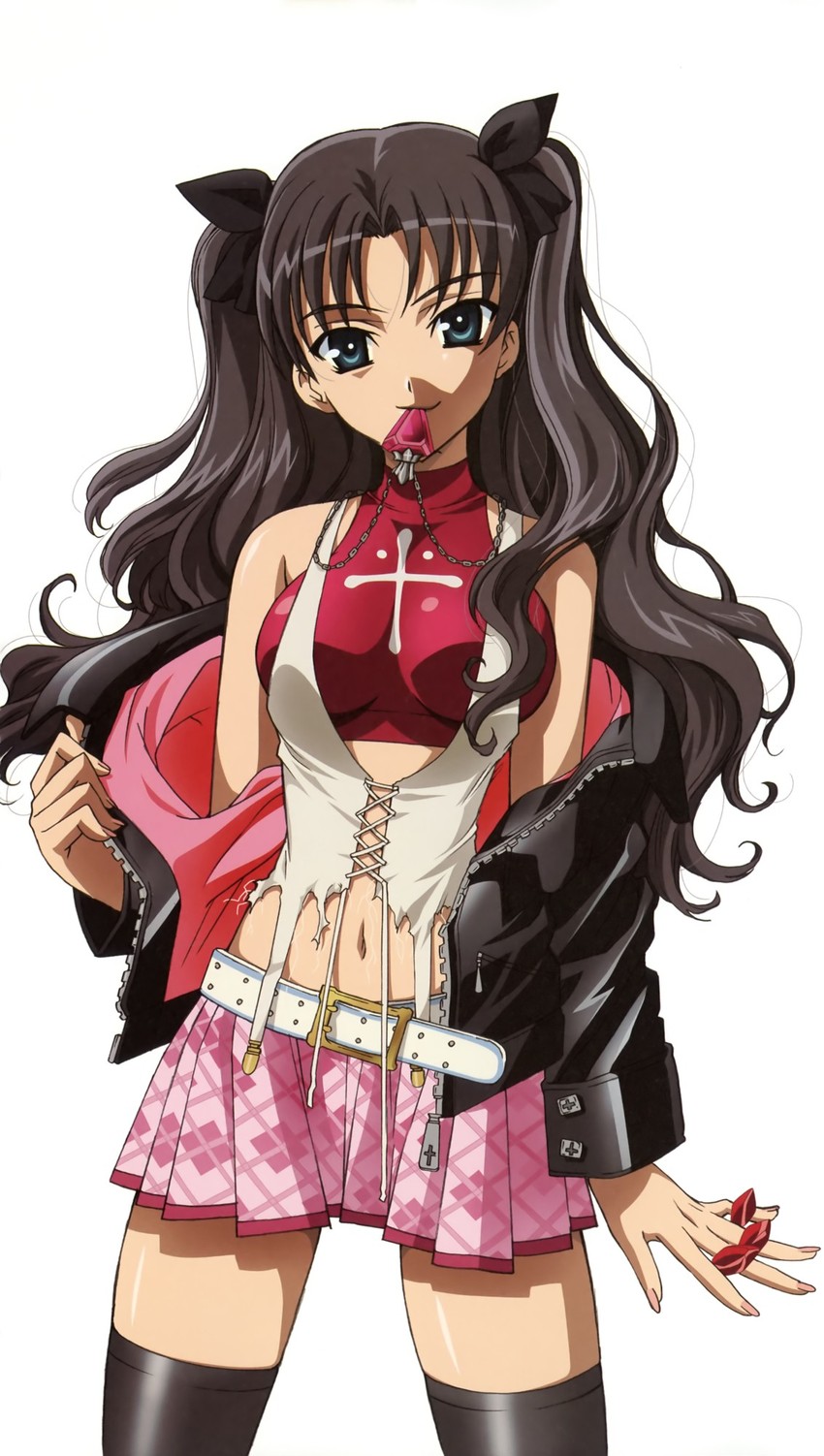 tohsaka rin (fate and 1 more) drawn by nishida_asako