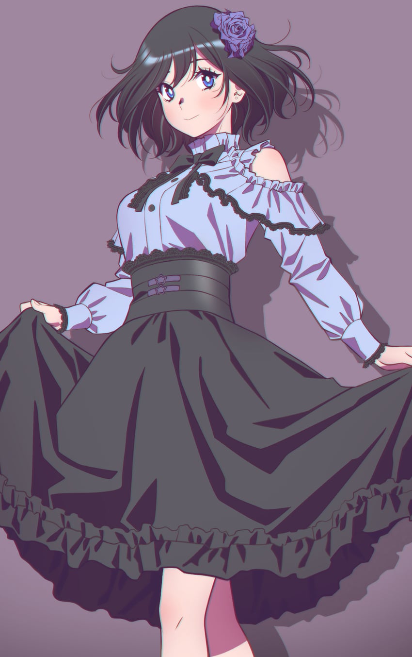 akagi naoka (akagi-san who always smells good) drawn by andrian_januar_adilia