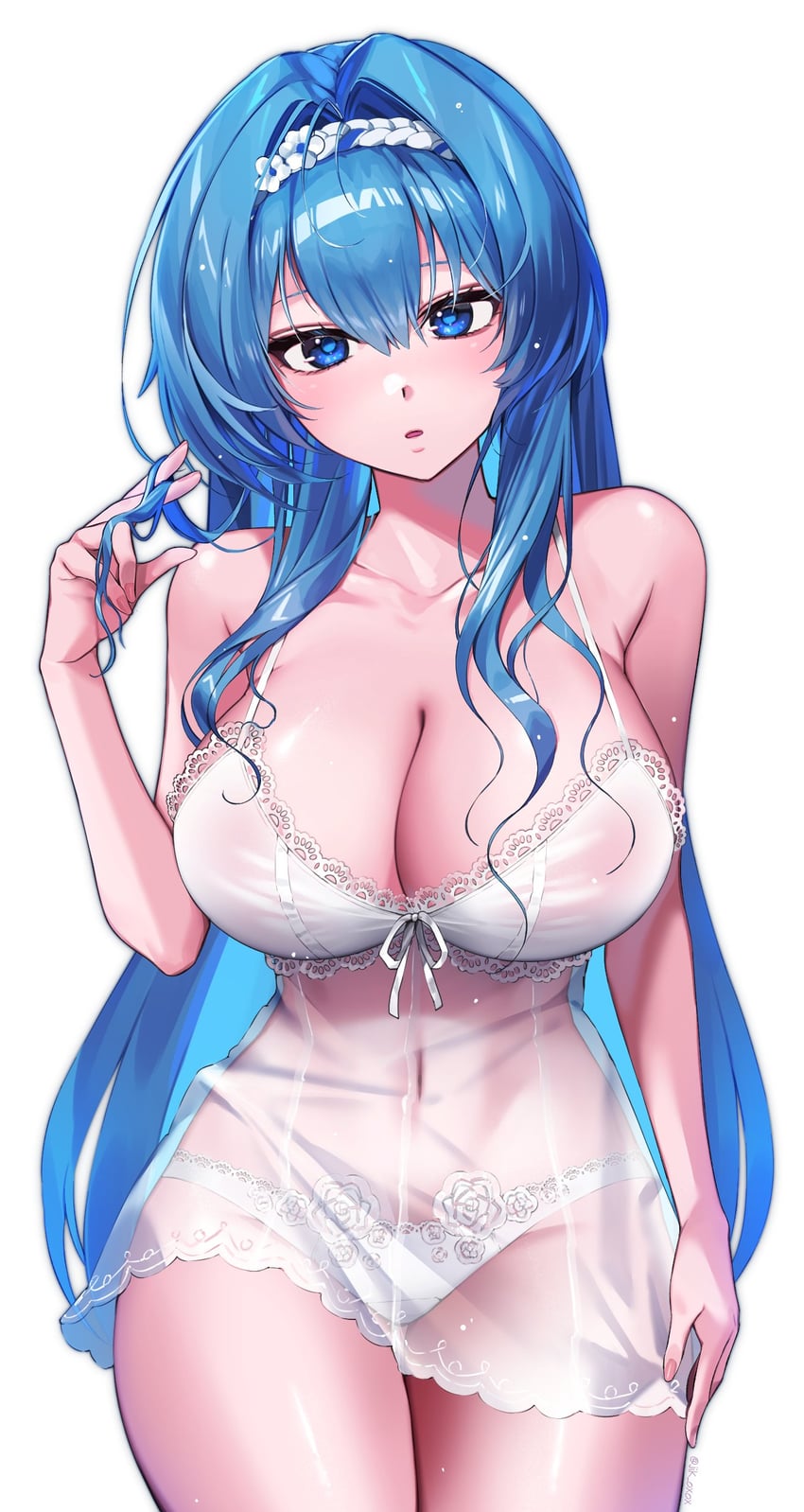 helm (goddess of victory: nikke) drawn by jik_oxox