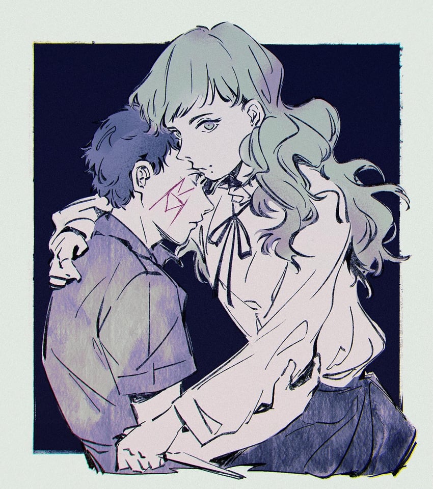 marina and levi (fear & hunger and 1 more) drawn by min90084