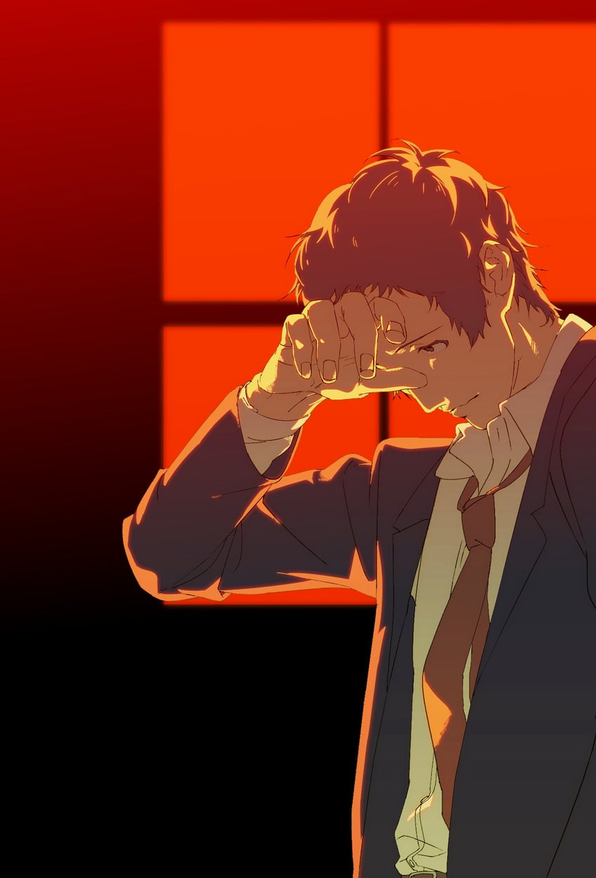 adachi tooru (persona and 1 more) drawn by xxts002xv