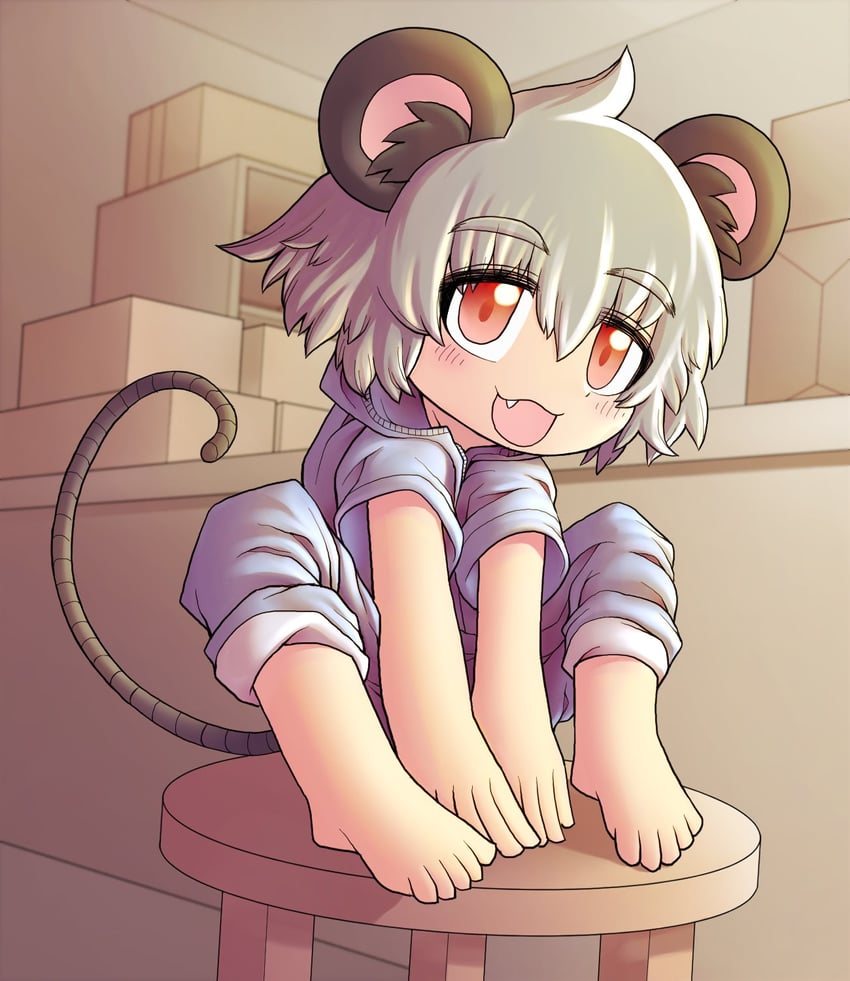 nazrin and nyon (touhou and 1 more) drawn by drddrddo