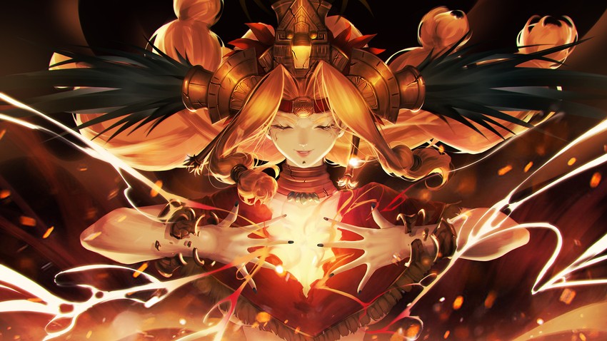 quetzalcoatl (fate and 1 more) drawn by blueorca