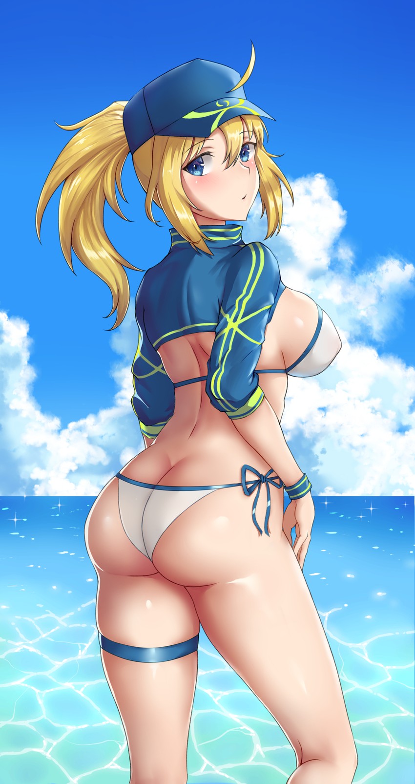 artoria pendragon and mysterious heroine xx (fate and 1 more) drawn by ray_(zxasqw66)