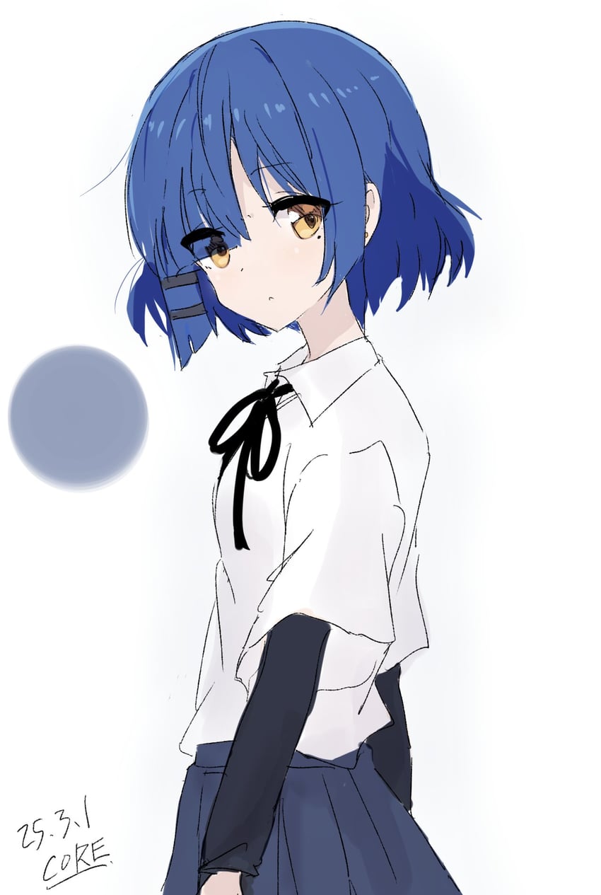 yamada ryo (bocchi the rock!) drawn by core_(mayomayo)
