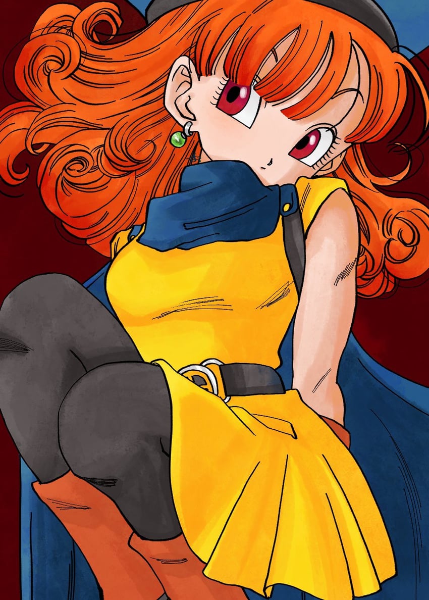 alena (dragon quest and 1 more) drawn by okita_(sukult_4)