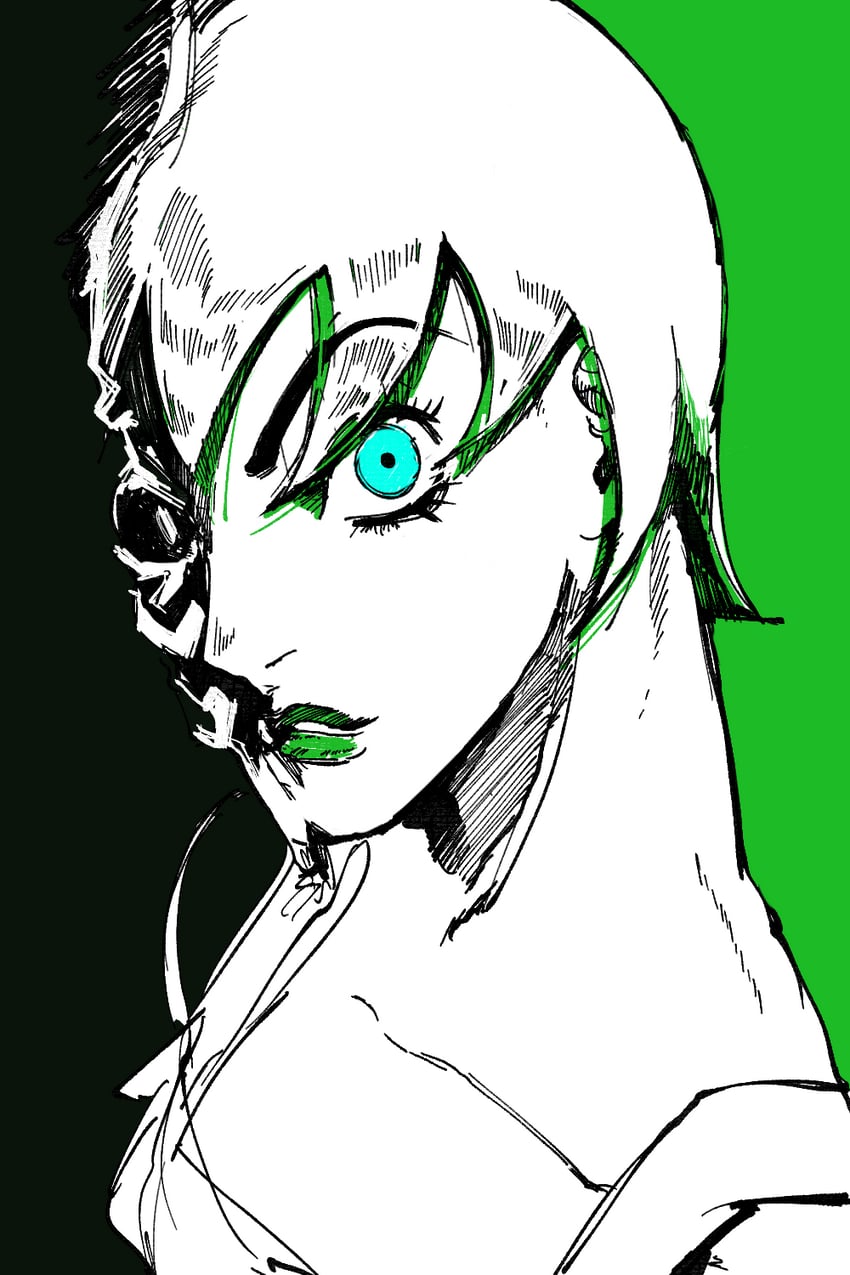 foo fighters (jojo no kimyou na bouken and 1 more) drawn by kimeohandream