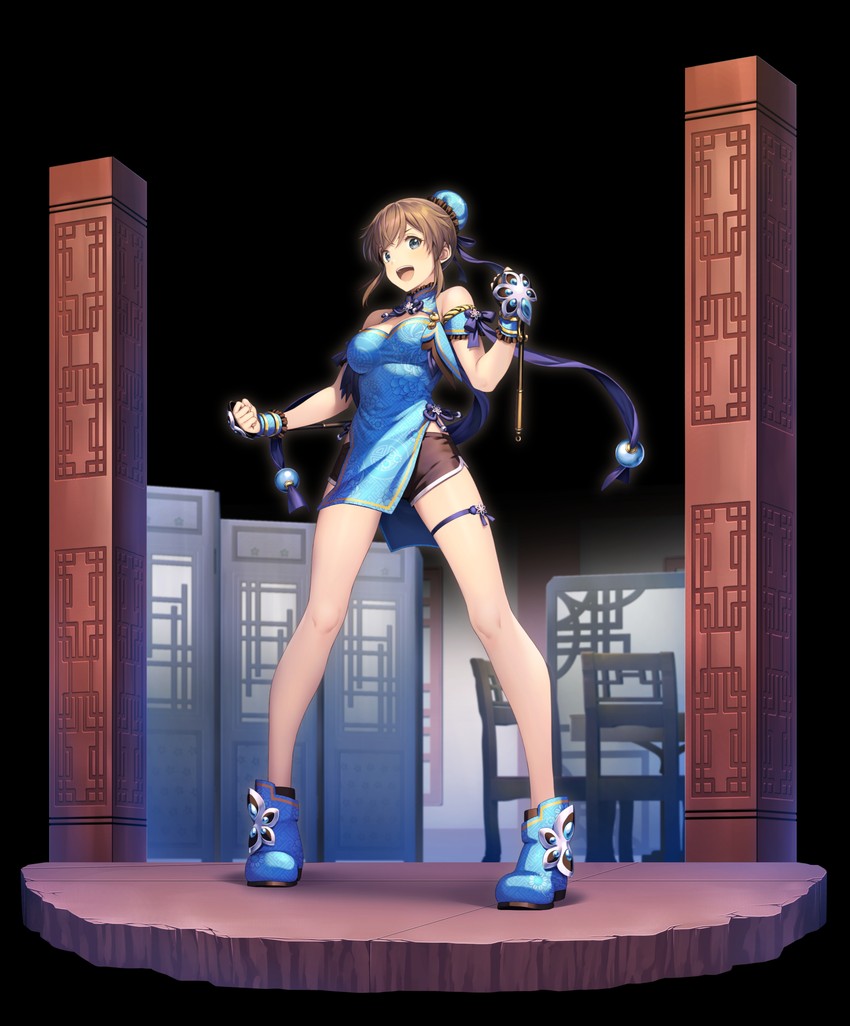 satake minako (idolmaster and 1 more) drawn by nanaran