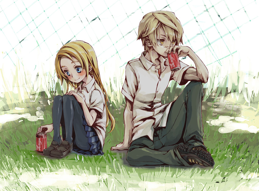 foyfoy and hime-chan (sen'yuu.) drawn by ue33777