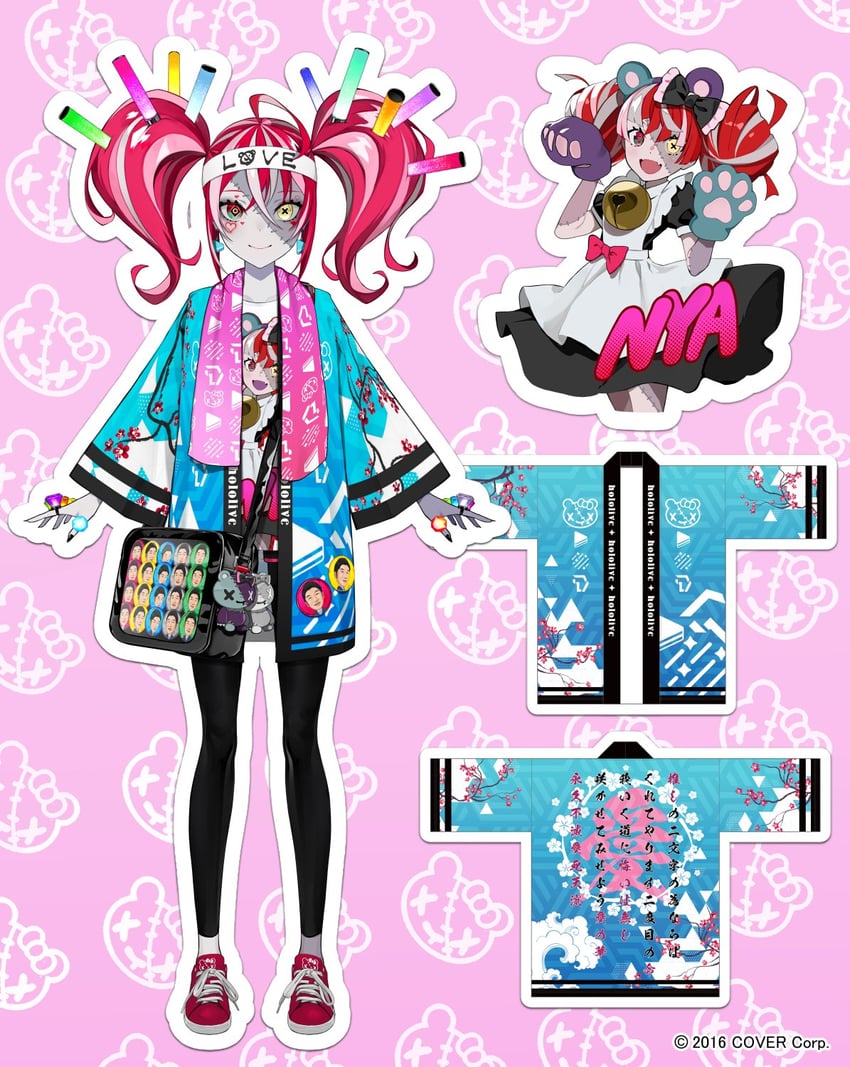 kureiji ollie, yagoo, and udin (hololive and 1 more) drawn by lam_(ramdayo)